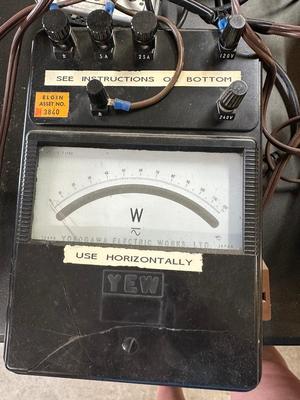 Yokogawa Electric Works Portable Watt Meter