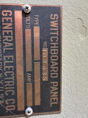 Switchboard Panel