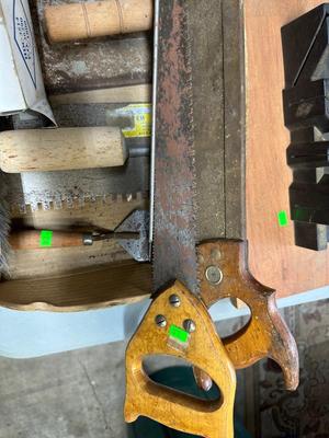 Saw Box lot
