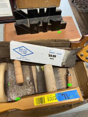 Saw Box lot
