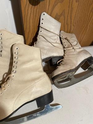 Vintage ice skates