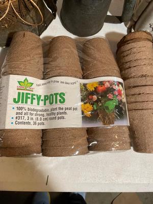 Jiffy Pots, twine, oil can, drawers