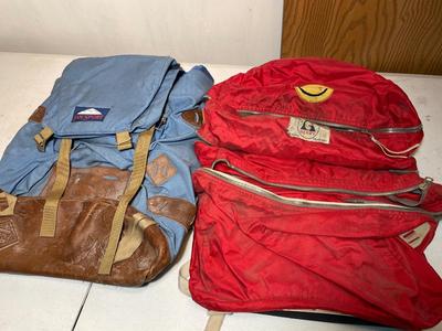 Vintage backpacks