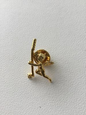 Unmarked vintage push pin