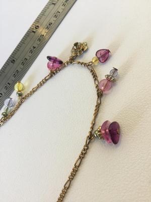 Beautiful colorful beaded bib necklace