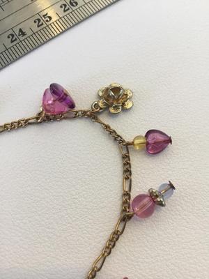 Beautiful colorful beaded bib necklace