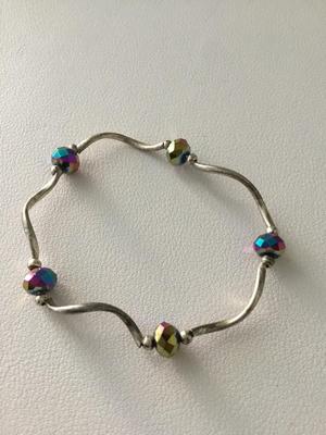 Beautiful stretchy colorful fashion bracelet