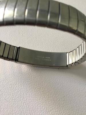 Vintage made in China stainless steel bracelet