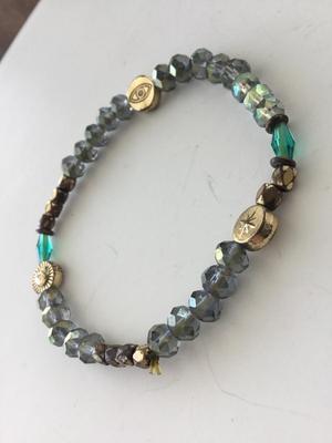 Colorful stretchy fashion bracelet