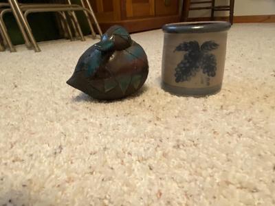 SIGNED POTTERY AND STONEWARE