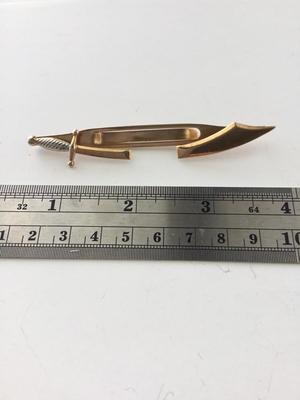 Vintage swank marked sword
