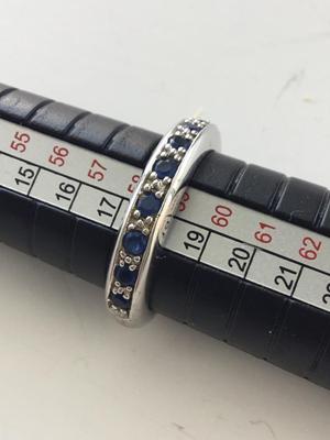 Marked beautiful blue ring