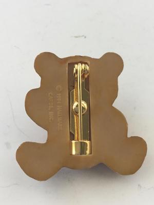 Vintage hallmark teddy bear pin