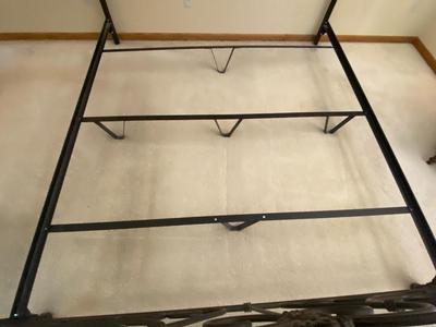 SARAH WESLEY ALLEN ABERDEEN KING BED FRAME WITH AGED BRONZE FINISH