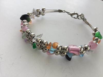 Beautiful colorful unique bright bracelet