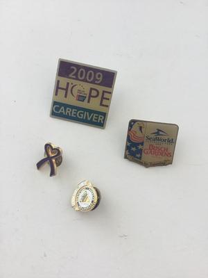 Set of vintage pins