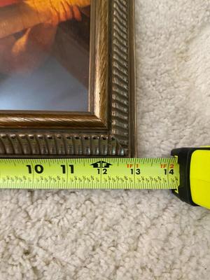 PHILLIPS DIGITAL PHOTO FRAME AND CHERUB FRAMED WALL ART