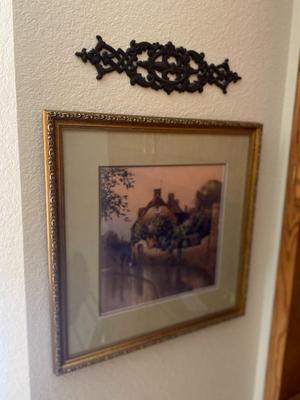 PAUL LANDRY “COTTAGE REFLECTIONS” PRINT INCLUDES COA