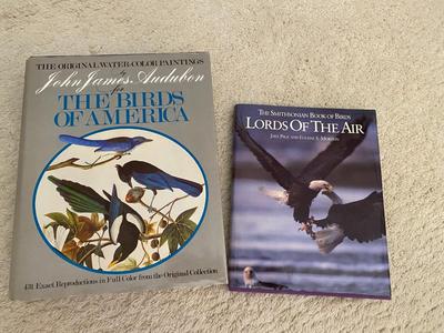 LARGE BIRDS OF AMERICA BOOK AND THE SMITHSONIAN'S LORDS OF THE AIR