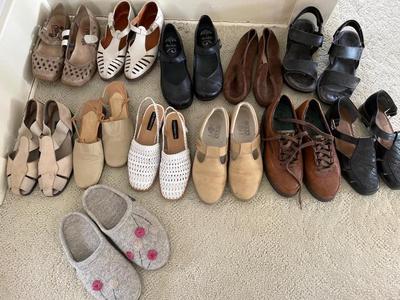 Shoes (size 6.5 & 7) Mephisto, Liz C, Danilo, etc