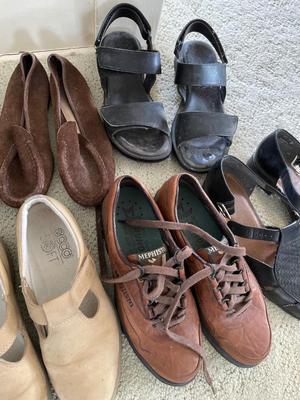 Shoes (size 6.5 & 7) Mephisto, Liz C, Danilo, etc