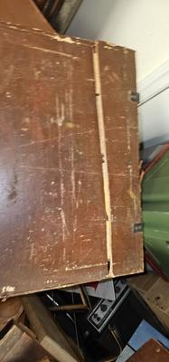 Antique Violin Maker Box with Supplies and Tools Carpentry