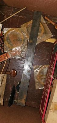 Antique Violin Maker Box with Supplies and Tools Carpentry