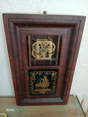 Antique 1800's Seth Thomas clock Plymouth Conn. 30-hour Gong Clock