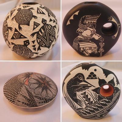 Five Pieces of Acoma Pottery (SR-EL)