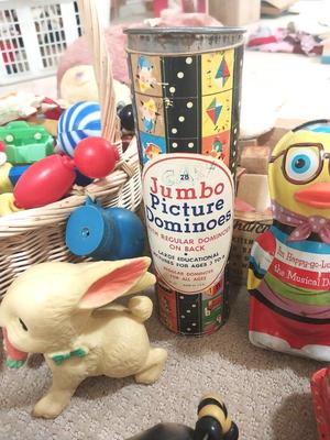 VINTAGE TOY BOX CONTENTS