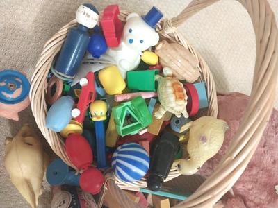 VINTAGE TOY BOX CONTENTS