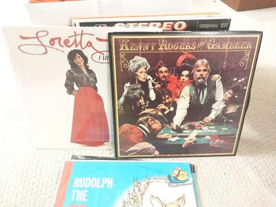 BOX OF LP'S