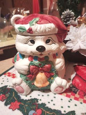 BRASS CHRISTMAS BELLS-WREATHES-COOKIE JAR-SNOWMAN AND MORE
