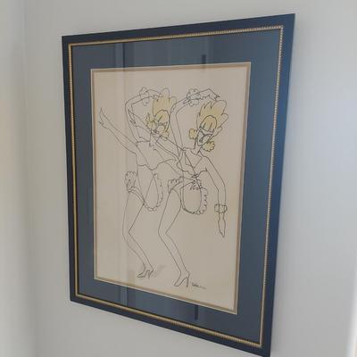 Framed Continuous Line Drawing (GB-BBL)