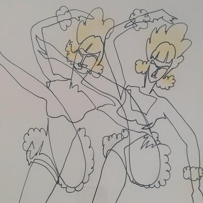 Framed Continuous Line Drawing (GB-BBL)