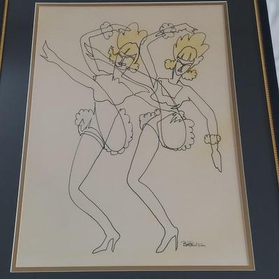 Framed Continuous Line Drawing (GB-BBL)