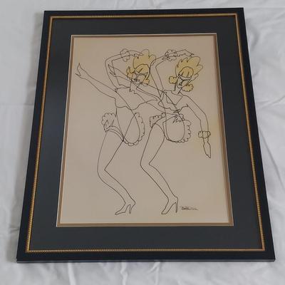 Framed Continuous Line Drawing (GB-BBL)