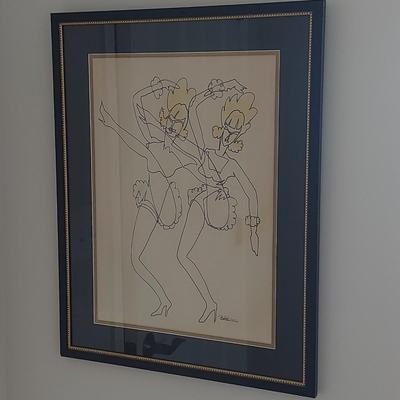 Framed Continuous Line Drawing (GB-BBL)