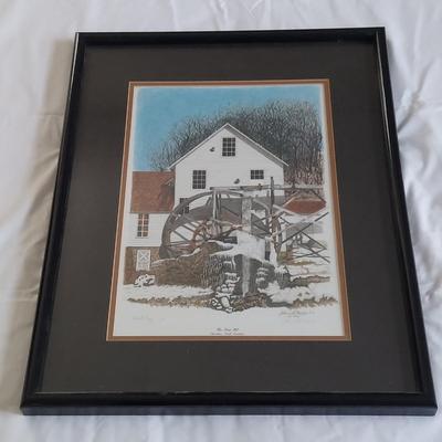 “The Grist Mill” by John LaMacchia Signed & Numbered Artist Proof Print (GB-BBL)