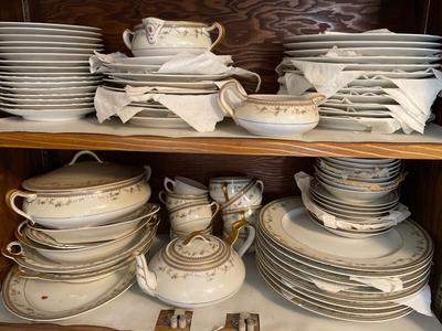 Haviland Limoges China - 8 place settings plus serving dishes
