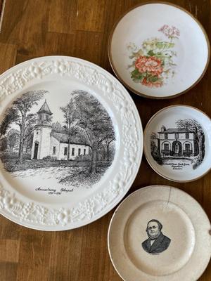 Various plates, bowls, cups/saucers