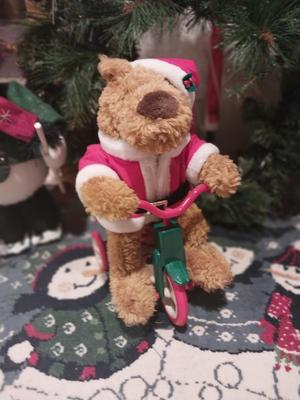 LIGHTUP SNOWMAN SIGN-WREATH-BEAR ON TRIKE AND MORE