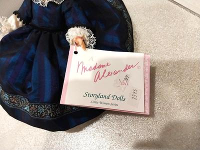 MADAME ALEXANDER DOLL AND TWO OTHERS