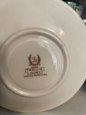 Wedgwood, Lenox, Arabia, Apilco & Adam’s & Sons china