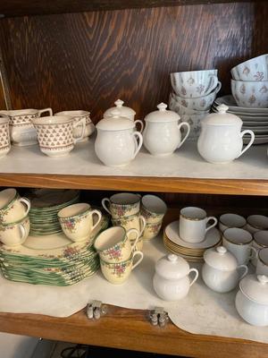 Wedgwood, Lenox, Arabia, Apilco & Adam’s & Sons china