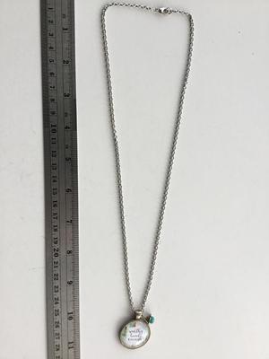 Silver tone fashion worthy loved enough bracelet