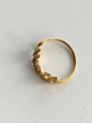 Mrs. L unmarked fashion ring