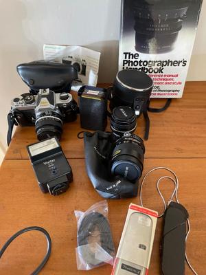 Nikon camera, lens, Tokina lens & more