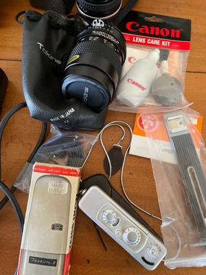 Nikon camera, lens, Tokina lens & more