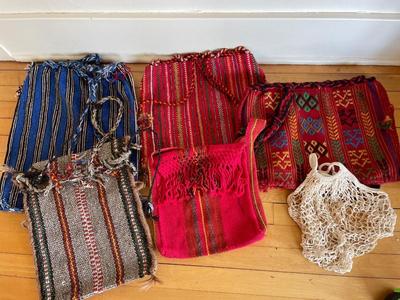 Handwoven bags from around the world